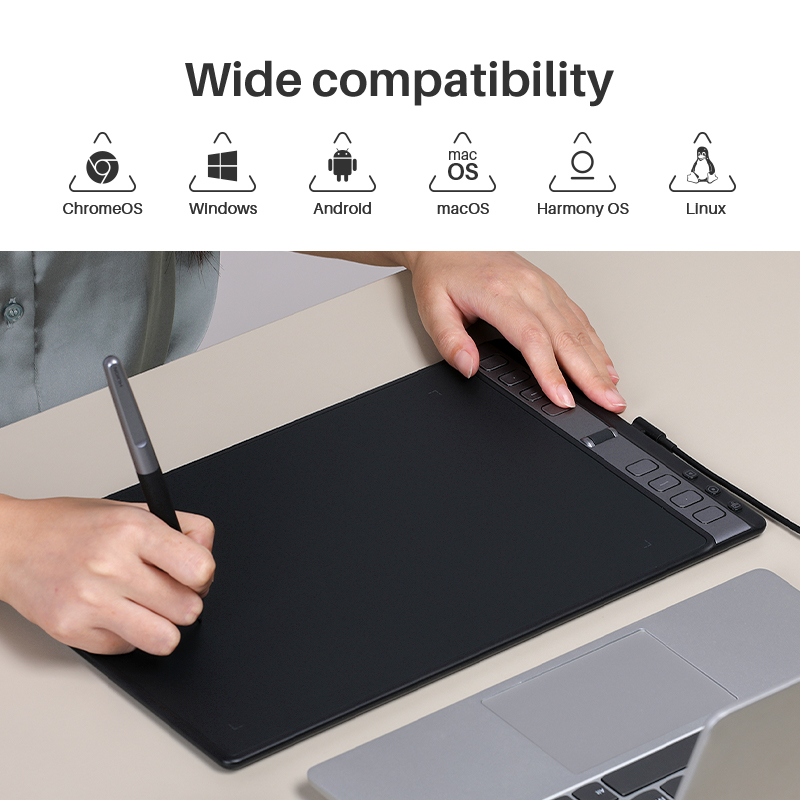 Huion Inspiroy 2 L 10,5x6.56 P - Graphic Tablet Accessories avaliação e preço