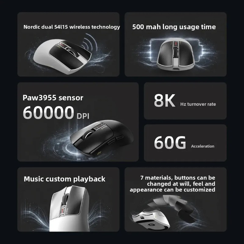 Mouse Gamer Sem Fio IPI Fog HA - Tablet Computer Accessories avaliação e preço