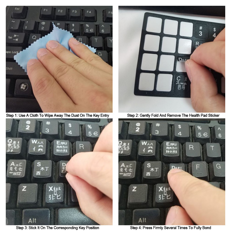 1/2/10 Adesivos de Teclado Ucr - Tablet With All Accessories avaliação e preço