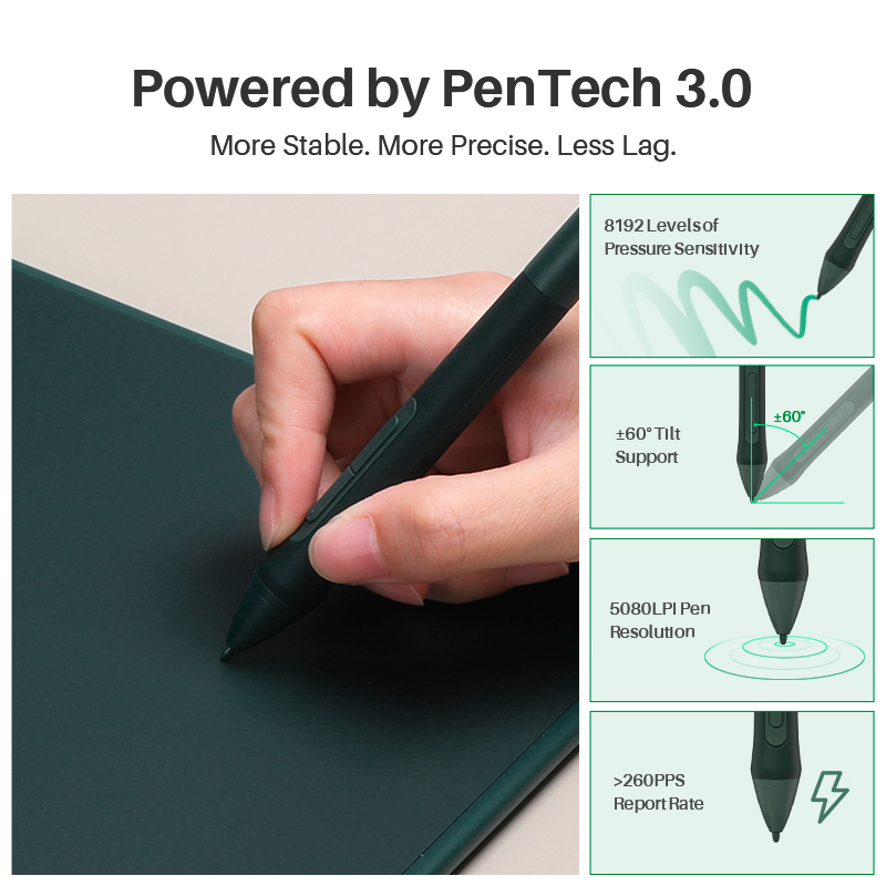 Huion Inspiroy 2 M H951P Table - Graphic Tablet Accessories avaliação e preço